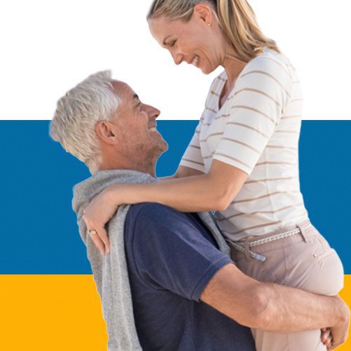 Physical Medicine Jacksonville FL GainsWave Happy Couple Physical Medicine Jacksonville FL GainsWave Happy Couple